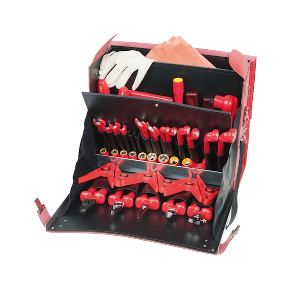 Professional electrician's tool set, 55 pieces - Electrical/electronic components (automotive, other)