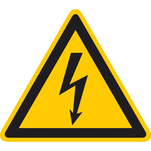 Hybrid warning sign flash - Warning signs