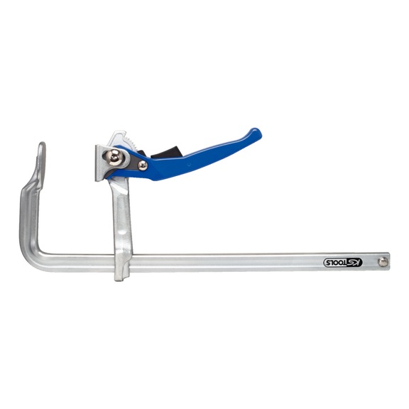 All-steel quick-release screw clamp, 120x800 mm - Screw clamp