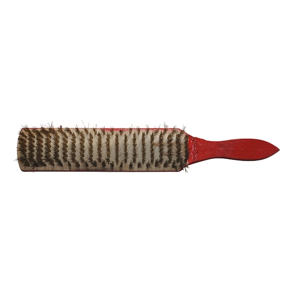 BRONZEplus Hand brush, tin bronze wire, corrugated, 310 mm - Hand brush