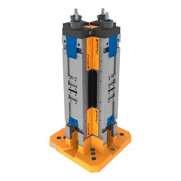 6921437400155 ALLMATIC, Spannturm 4x90° Duo-Plus 125|h110 d50/d20 - Spannturm Duo-Plus 125