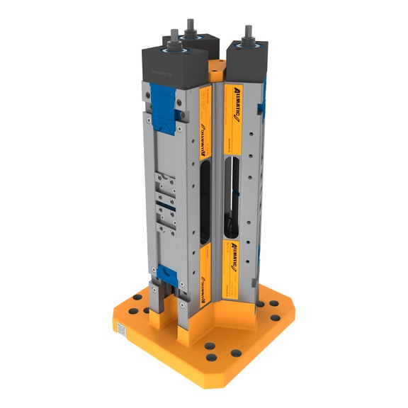 6921487300155 ALLMATIC, Spannturm 3x120&deg; Duo 125|h110 d50/d20 - Spannturm Duo 125