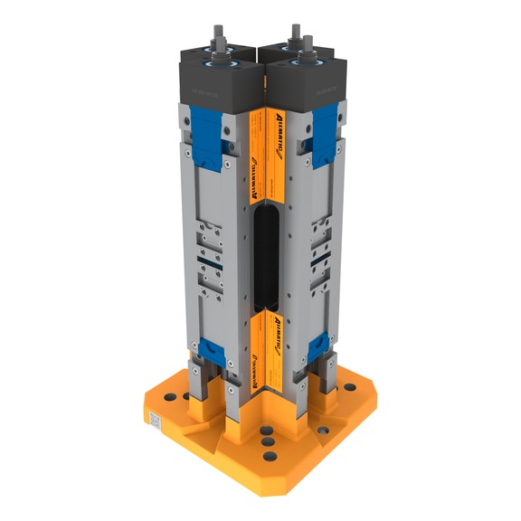 ALLMATIC 6921487400155 ALLMATIC, Spannturm 4x90&deg; Duo 125|h110 d50/d20 - Spannturm Duo 125