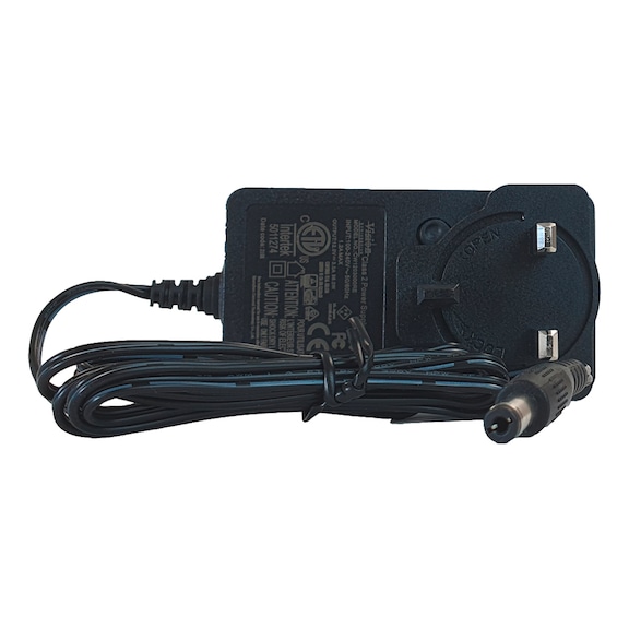 VISION Alimentatore con spina 12 V 3 A (uso globale) per MANTIS IOTA/ERGO/PIXO - Alimentatore con spina