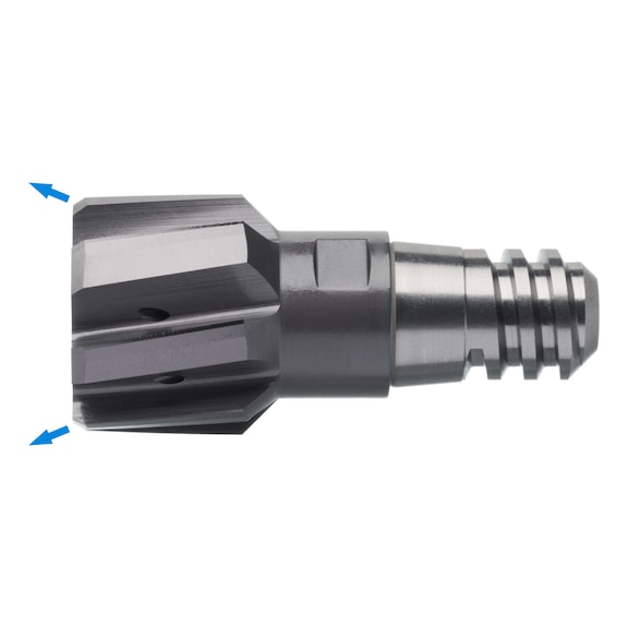 Alésoir tête interchang. ATORN SC HPC TiAlN TH 19,0 mm H7 géom. acier/fonte - Alésoir à tête interchangeable SC HPC