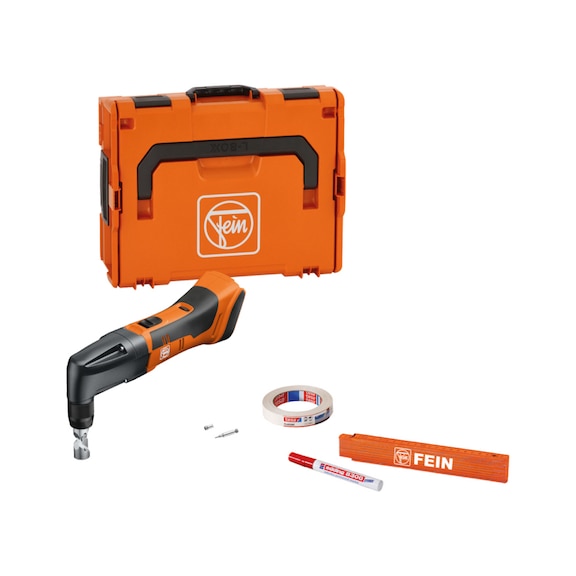 FEIN ABLK 18 1.6 E AS set cordless nibbler w/o batt. 1.5 m/min - Cordless nibbler