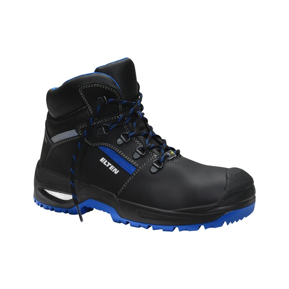 ELTEN safety lace-up boot LEONARDO XXSG black-blue Mid ESD S3 768711-44 - Safety lace-up boot LEONARDO XXSG black-blue Mid ESD S3
