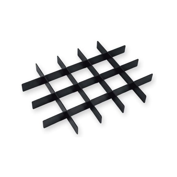 CLIP-O-FLEX<SUP>®</SUP> Einteilungsmaterial für Tablar 2.0 345x260 mm - Einteilungsmaterial