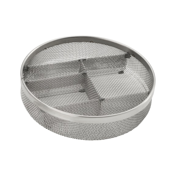 Panier pour petites pièces ELMA, taille 1/3, sans couvercle, 5 pièces, 64x16 mm - Panier pour petites pièces