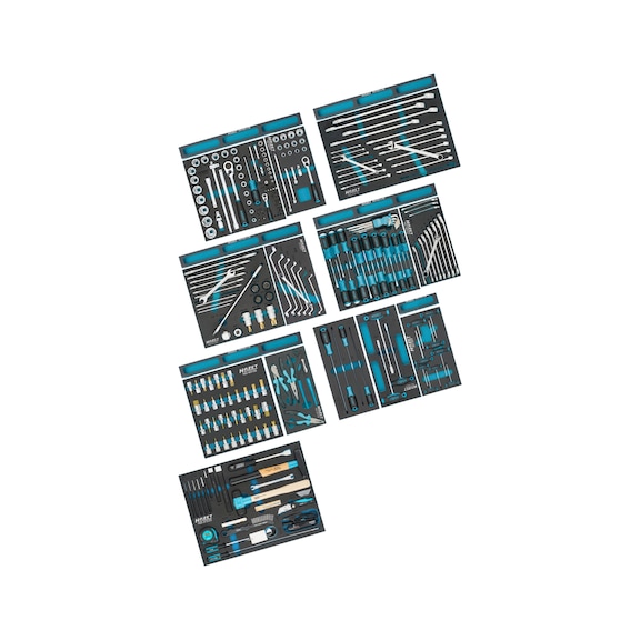 HAZET Werkzeug Sortiment 0-179/244 Anzahl der Werkzeuge 244 - Werkzeugsortiment