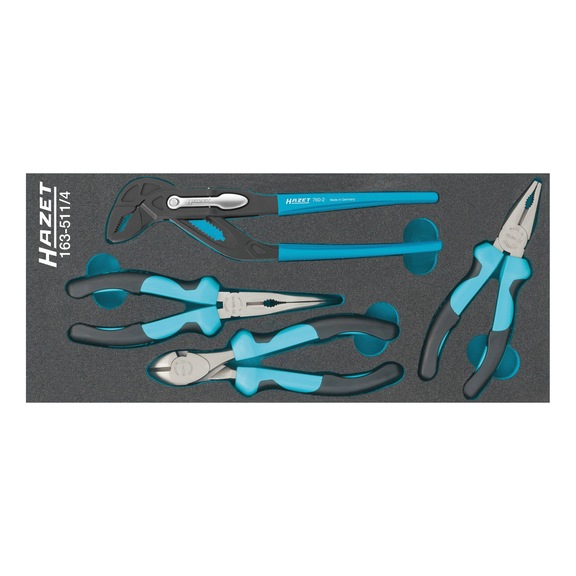 HAZET pliers set 163-511/4 Number of tools 4 - Tool assortment