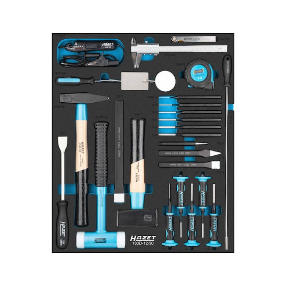 HAZET tool set 163D-12/30 Number of tools 30 - Tool assortment