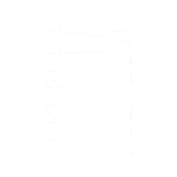 SCHULTE add-on shelving Kanban MULTIplus150 7+1 shelves 2000x1000x600 No.13661 - Shelving (workshop)