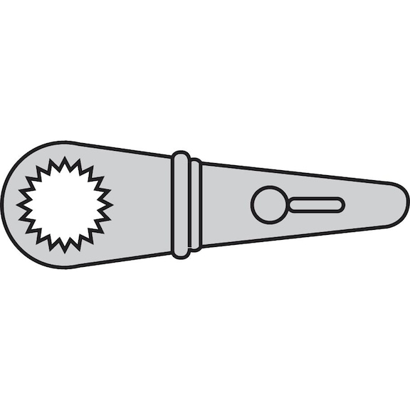 RED ROOSTER Knife 16 mm RR-476 475L16 - Pneumatic tool (accessories, other)