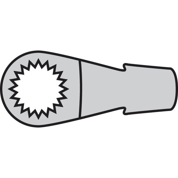 RED ROOSTER Knife 12 mm RR-476 475M12 - Pneumatic tool (accessories, other)