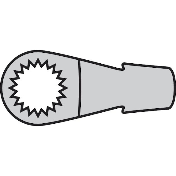 RED ROOSTER Knife 17 mm RR-476 475M17 - Pneumatic tool (accessories, other)