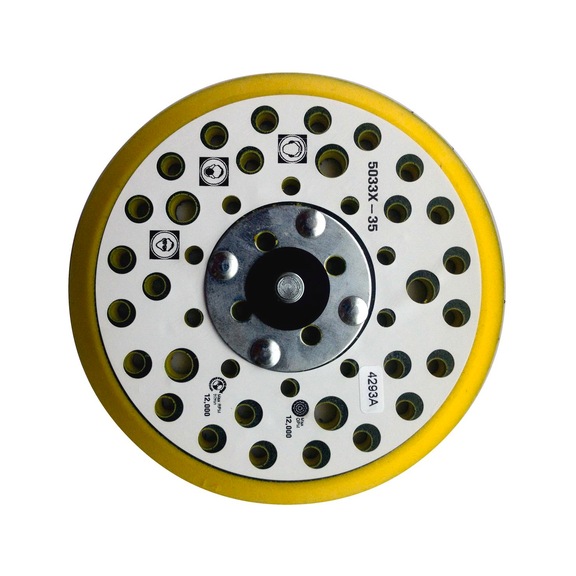 RED ROOSTER Velcro plate 125 mm multi-hole 50LVJOSY-P - Pneumatic tool (accessories, other)