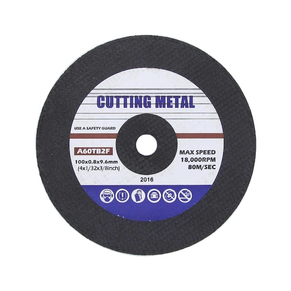 RED ROOSTER Cut-off wheel 100x1x9.5 mm 5L-3011B39 - Pneumatic tool (accessories, other)