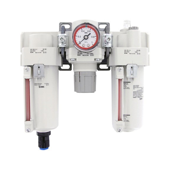 SMC modular combination AC30-F03DM-8-B - Compressed air maintenance unit