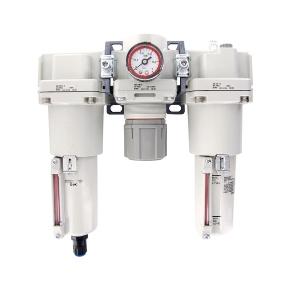 SMC modular combination AC50-F10DM-8-B - Compressed air maintenance unit