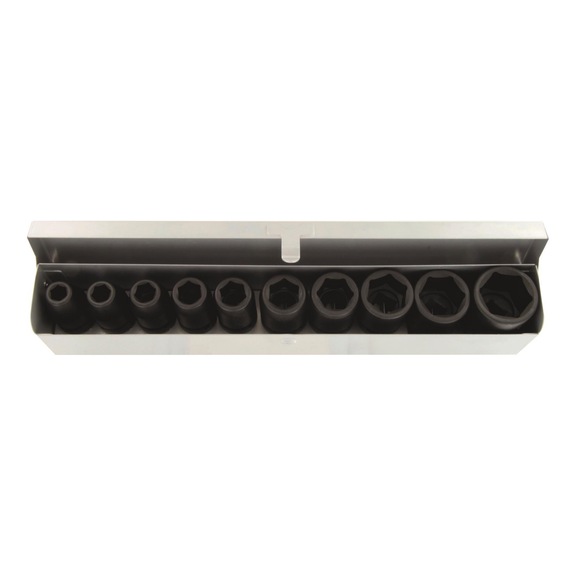 ACTION Power socket set 1/2 inch 10-piece DO0012-0-000S - Drive unit 1/2 inch