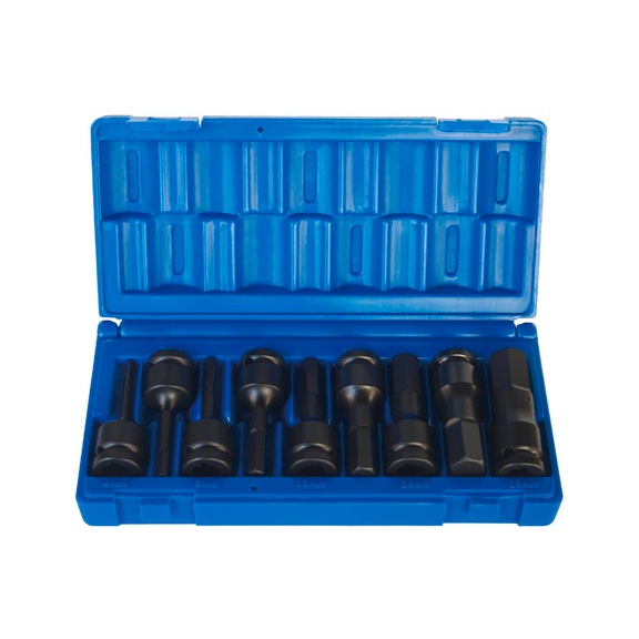 ACTION Socket set 1/2 inch hexagon socket 9-piece DO648260901 - Drive unit 1/2 inch