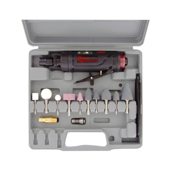 RED ROOSTER 6 mm rod grinder set RRG-260RE/SET - Rod grinder (compressed air)