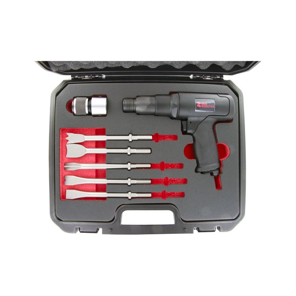 RED ROOSTER Chipping hammer with 5 chisels RRH-4312KSET1 - Hammer, chisel (compressed air, other)