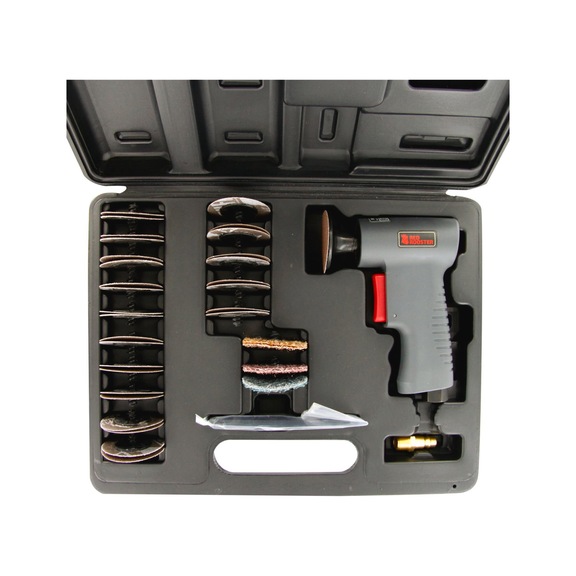 RED ROOSTER Minischleifer 50 mm im Koffer RRS-60152K - Schleifer (Druckluft)