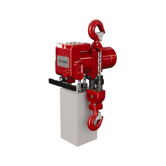 RED ROOSTER Air hoist 1000 kg TCR-1000P2E - Pneumatic chain hoist / pneumatic hoist