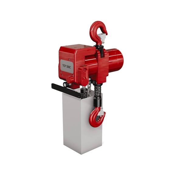 RED ROOSTER Air hoist 500 kg TCR-500C - Pneumatic chain hoist / pneumatic hoist