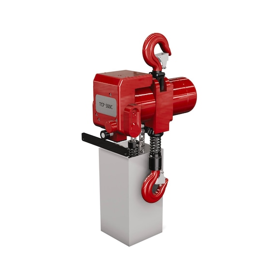 RED ROOSTER Air chain hoist 500 kg TCR-500PE-3M - Pneumatic chain hoist / pneumatic hoist