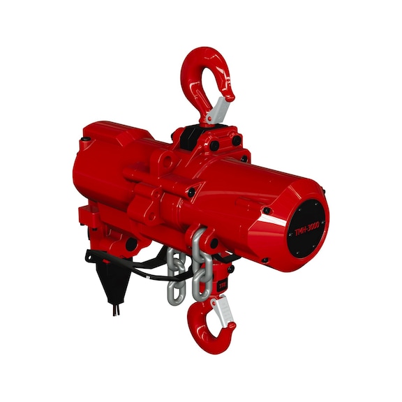 RED ROOSTER Drucklufthebezug 3000 kg TMH-3000PE - Druckluftzug-Kettenzug / Druckluft-Hebezug