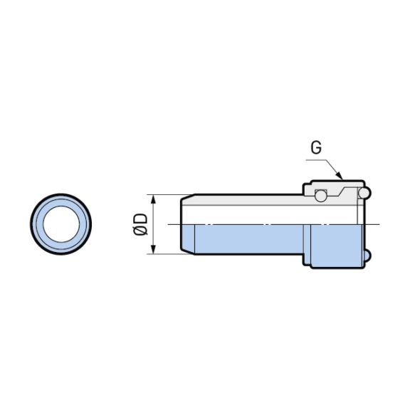 802.827 BIG DAISHOWA, Zubeh&ouml;r HSK80-CPM - K&uuml;hlmittelrohr Winkelbeweglich