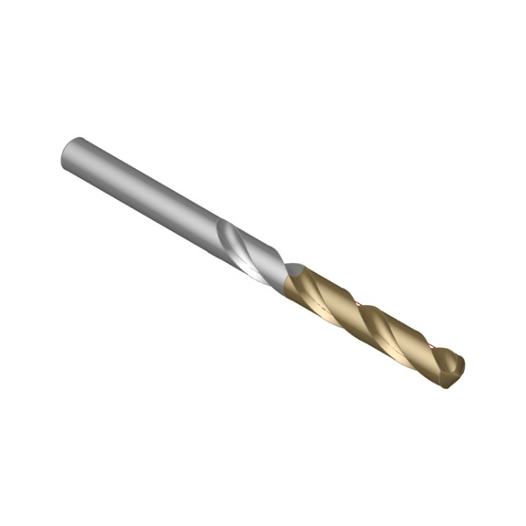 ORION twist drill N HSS, steam-treated, DIN 338, 7.2 mm x 109 mm x 69 mm, 118° - Twist drill type N HSS, vaporised