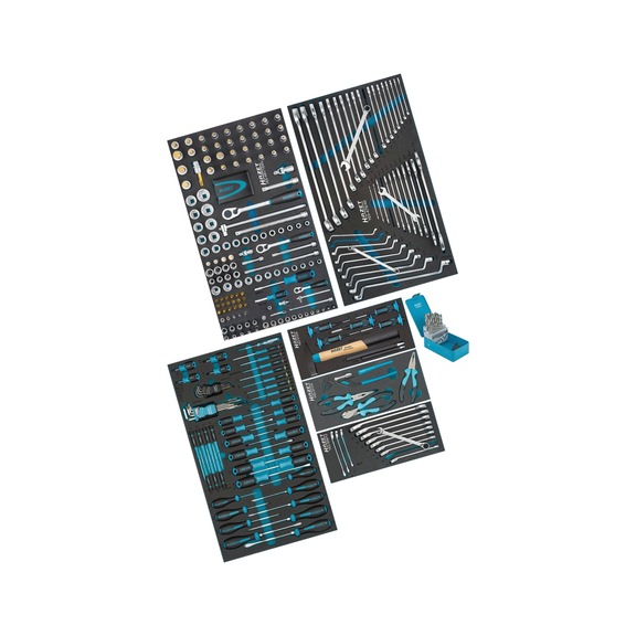 HAZET tool assortment 0-179NXXL/340 Number of tools 340 - Tool assortment