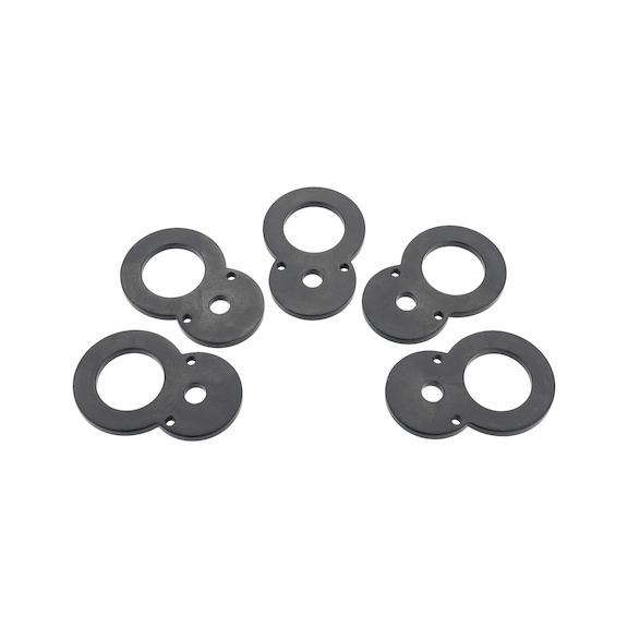 HAZET Cover plate set 1016-01/5 - Connection square (reversible ratchet)