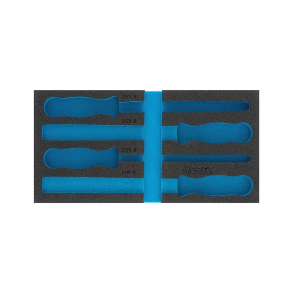 HAZET 2-Komponenten Weichschaum-Einlage 163-426L - Einlage für Werkstattwagen