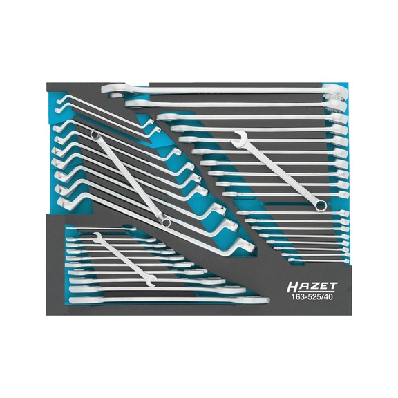 HAZET screwdriver set 163-525/40 Number of tools 40 - Tool assortment