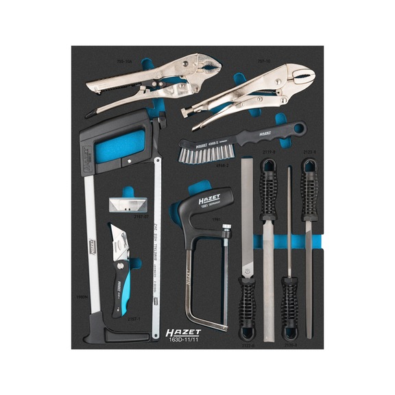HAZET Universal Satz 163D-11/11 Anzahl der Werkzeuge 11 - Werkzeugsortiment