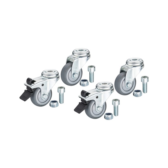 HAZET Castor set 167T-09/4 - Transport equipment (workshop, accessories, other)