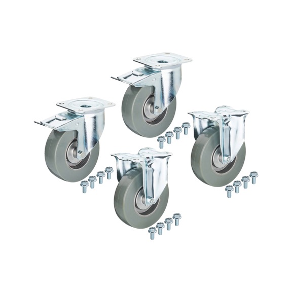 HAZET Castor set 179ESD/4 - Transport equipment (workshop, accessories, other)