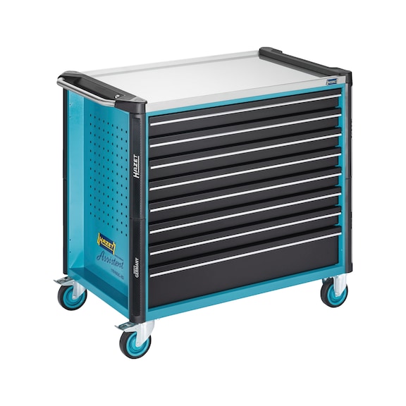 HAZET Workshop Trolley Assistant 179NXXL-8D Drawers - Workshop trolley