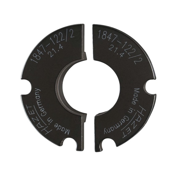 HAZET half-shells pair diameter 21.4 mm 1847-122/2 - Circlip pliers