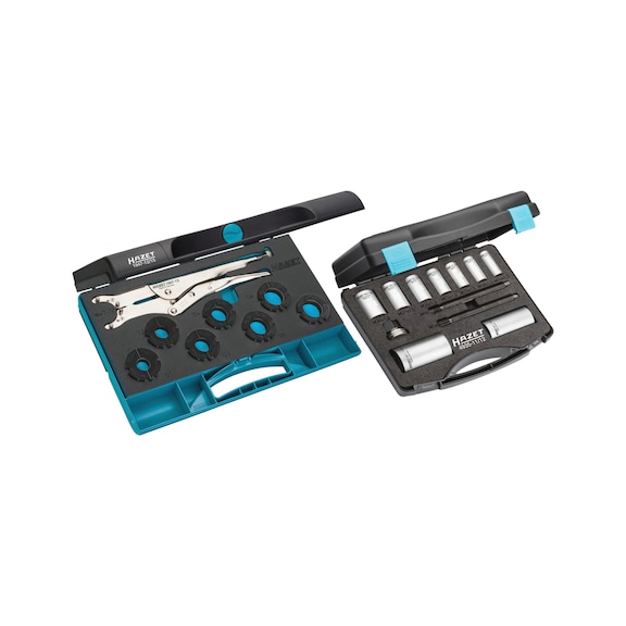 HAZET Antriebswellen Satz 1847-12/27 Anzahl der Werkzeuge 27 - Sicherungsringzange
