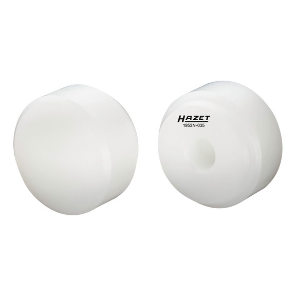 HAZET replacement head 1953N-035 35 mm - Soft-face mallet