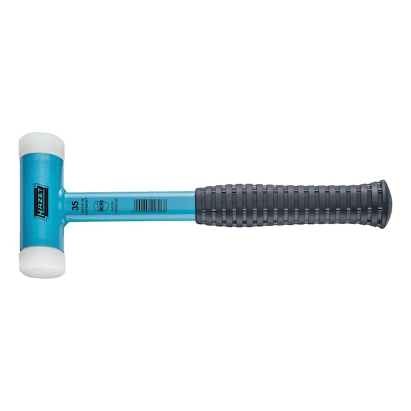 HAZET non-rebound plastic hammer 1953N-35 35 mm - Soft-face mallet