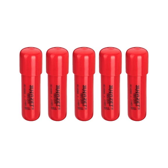 HAZET Endkappen mit Selbstklemmung 1000 V 196V-20/5 Anzahl der Werkzeuge 5 - Werkzeugsortiment