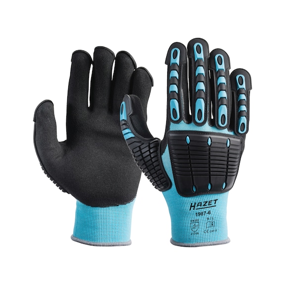 HAZET mechanic's gloves 1987-6 - Five-finger gloves