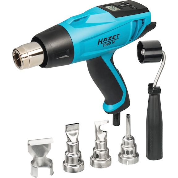 HAZET Hot air hand tool set 1990N/6 Number of tools 6 - Hot air gun (electric)